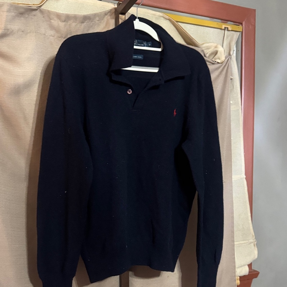 Ralph Lauren Men's Navy Sweater
